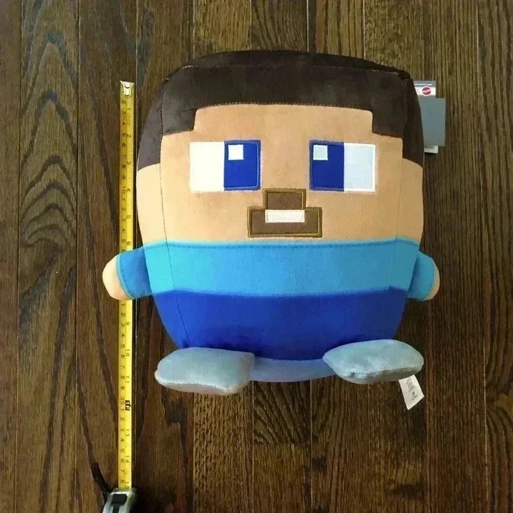 Minecraft x Cuutopia 10” Steve from Minecraft Soft Plush/Squish Toy - NWT! - Picture 7 of 7